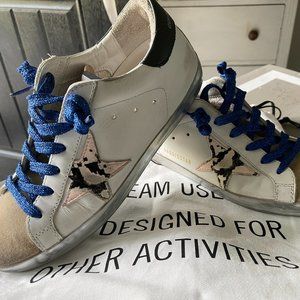 Golden Goose Python Super Star Sneakers. GREAT USED CONDITION